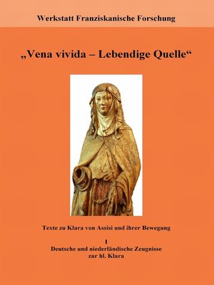 cover image of "Vena vivida--Lebendige Quelle"
